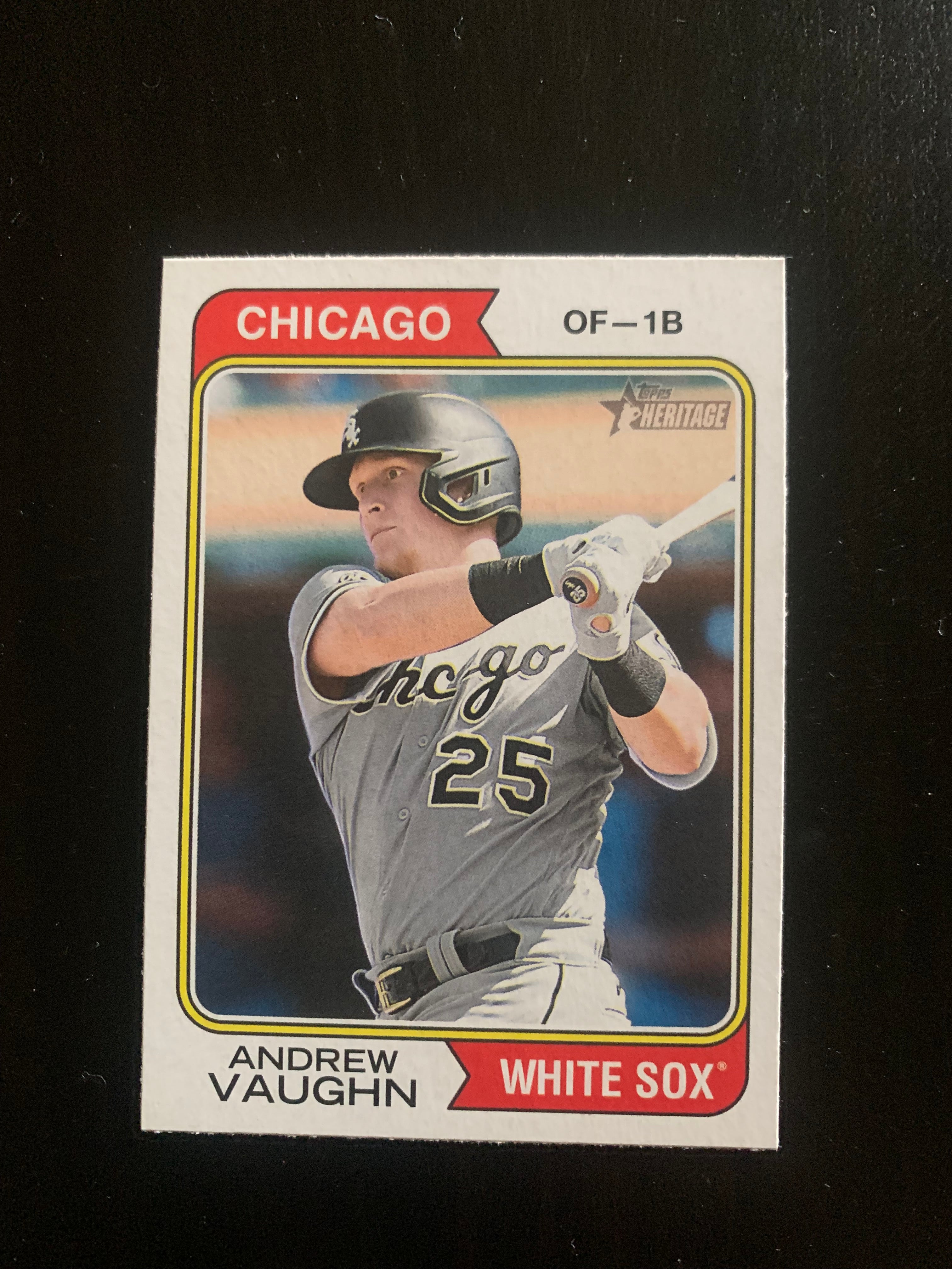 Andrew Vaughn Chicago White Sox card